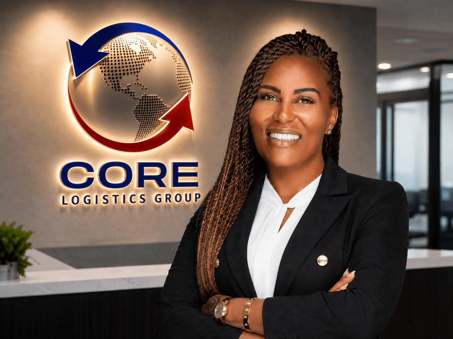 Kimberly Campbell, Vice President & COO of Core Logistics Group