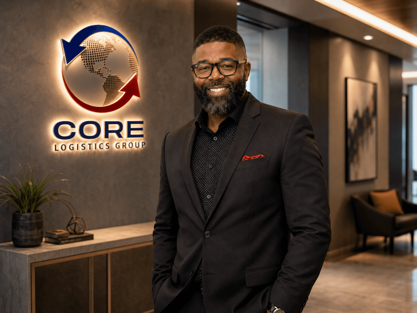 Wayne Campbell, President & CEO of Core Logistics Group